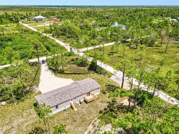 a view of an outdoor space and a yard