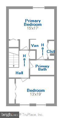 3706 Castle Terrace, Unit 118130 Silver Spring, MD 20904 - Photo 31 of 32 Floor Plan Upper