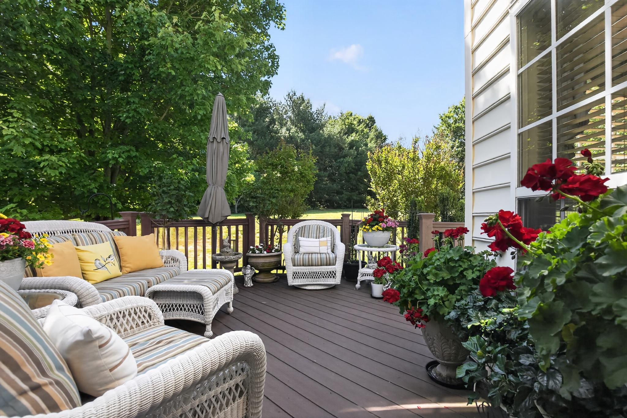 9 Simpkins Lane Pemberton, NJ 08068 - Photo 5 of 36 Trek deck with lush greenery.