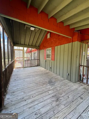 a view of a backyard of a house