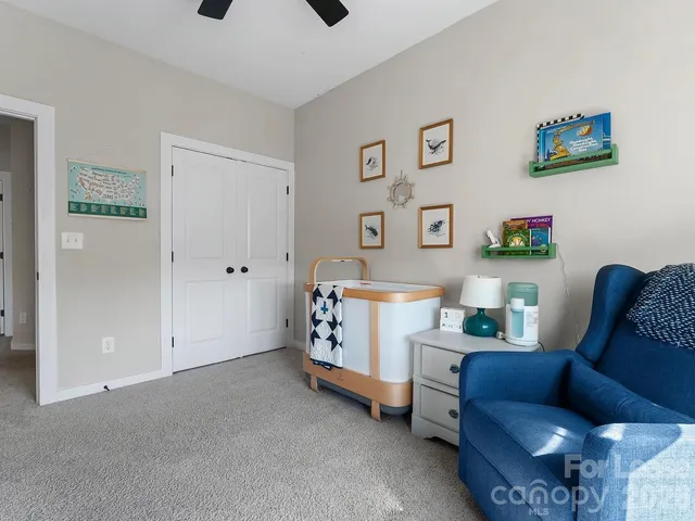 a room with furniture and a couch