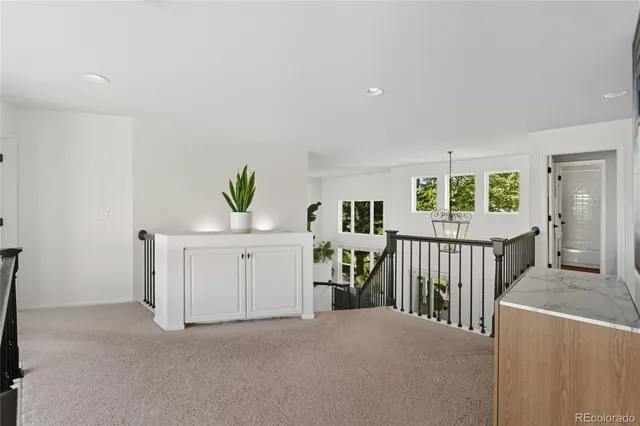 a view of livingroom with furniture and windows