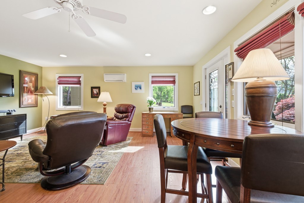 6203 Airport Road Andrews, NC 28901 - Photo 22 of 50 a view of a dining room with furniture window and wooden floor