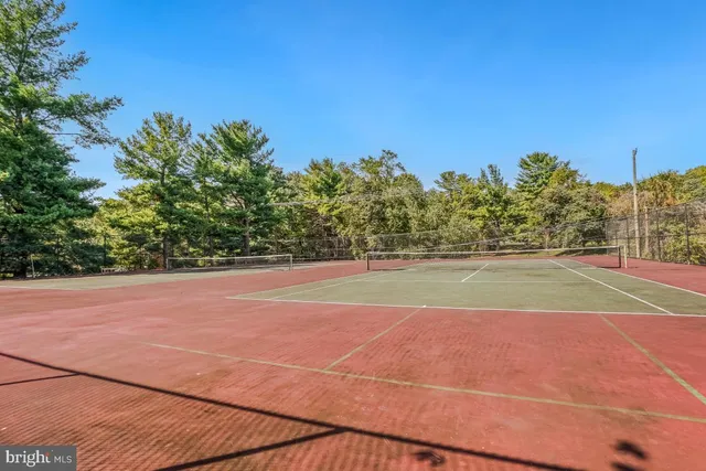 a front view of a building with street view