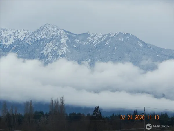 an aerial view of residential house with outdoor space