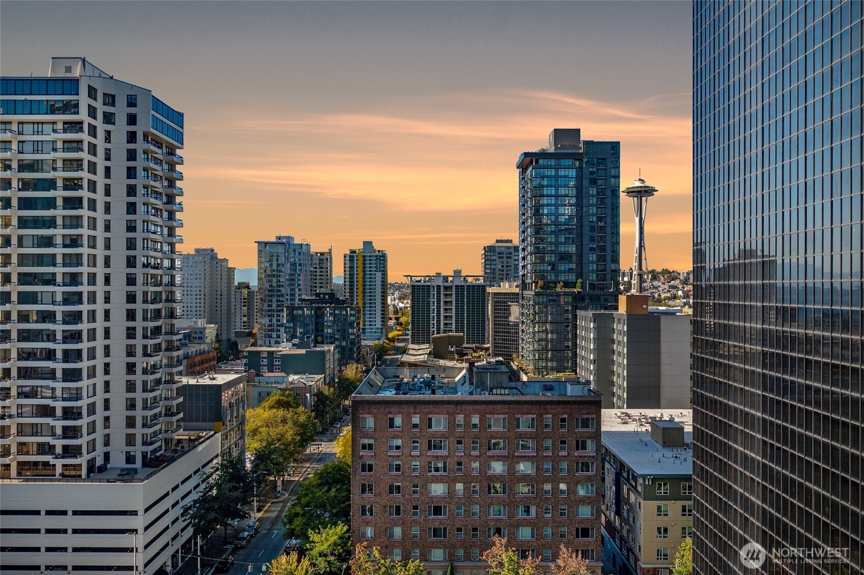 2100 3rd Avenue, Unit 1503 Seattle, WA 98121 - Photo 39 of 40 a city view with tall buildings