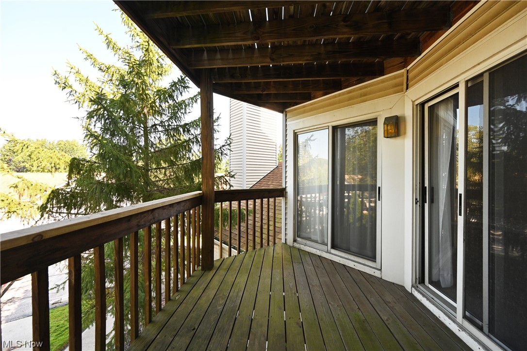 28140 Detroit Road, Unit A1 Westlake, OH 44145 - Photo 28 of 30 View of wooden terrace