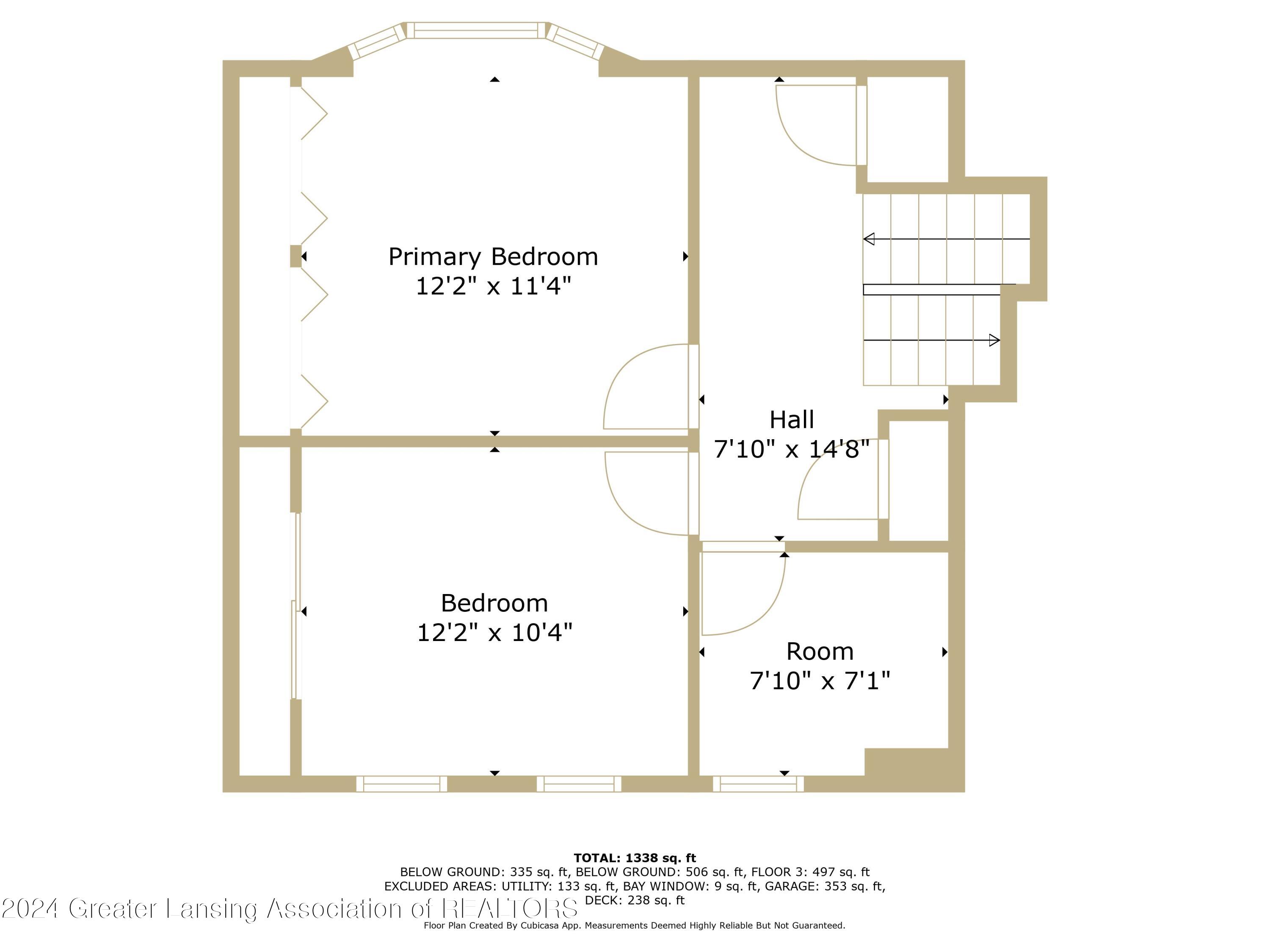 4790 South Wise Road Shepherd, MI 48883 - Photo 50 of 53 1-2nd_floor_4790_south_wise_road_shepher