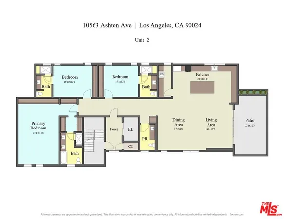 $18,000 | 10563 Ashton Avenue, Unit 2, Los Angeles, CA 90024