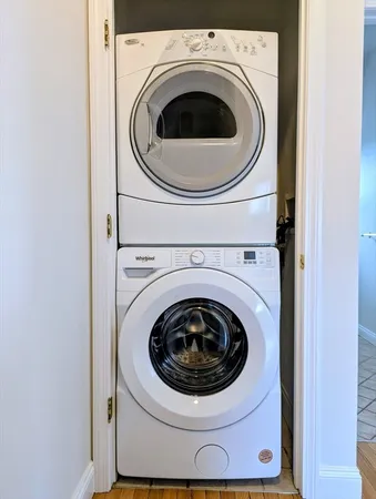 a view of a backyard with a garden