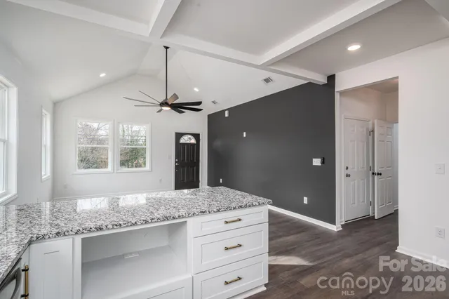 a view of a small space