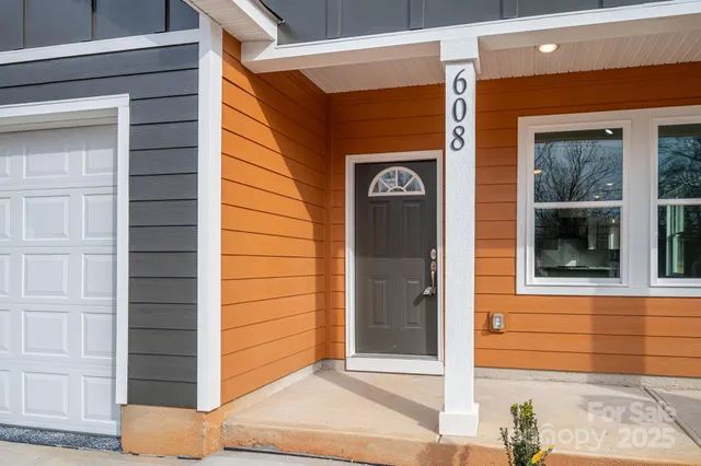 a view of front door