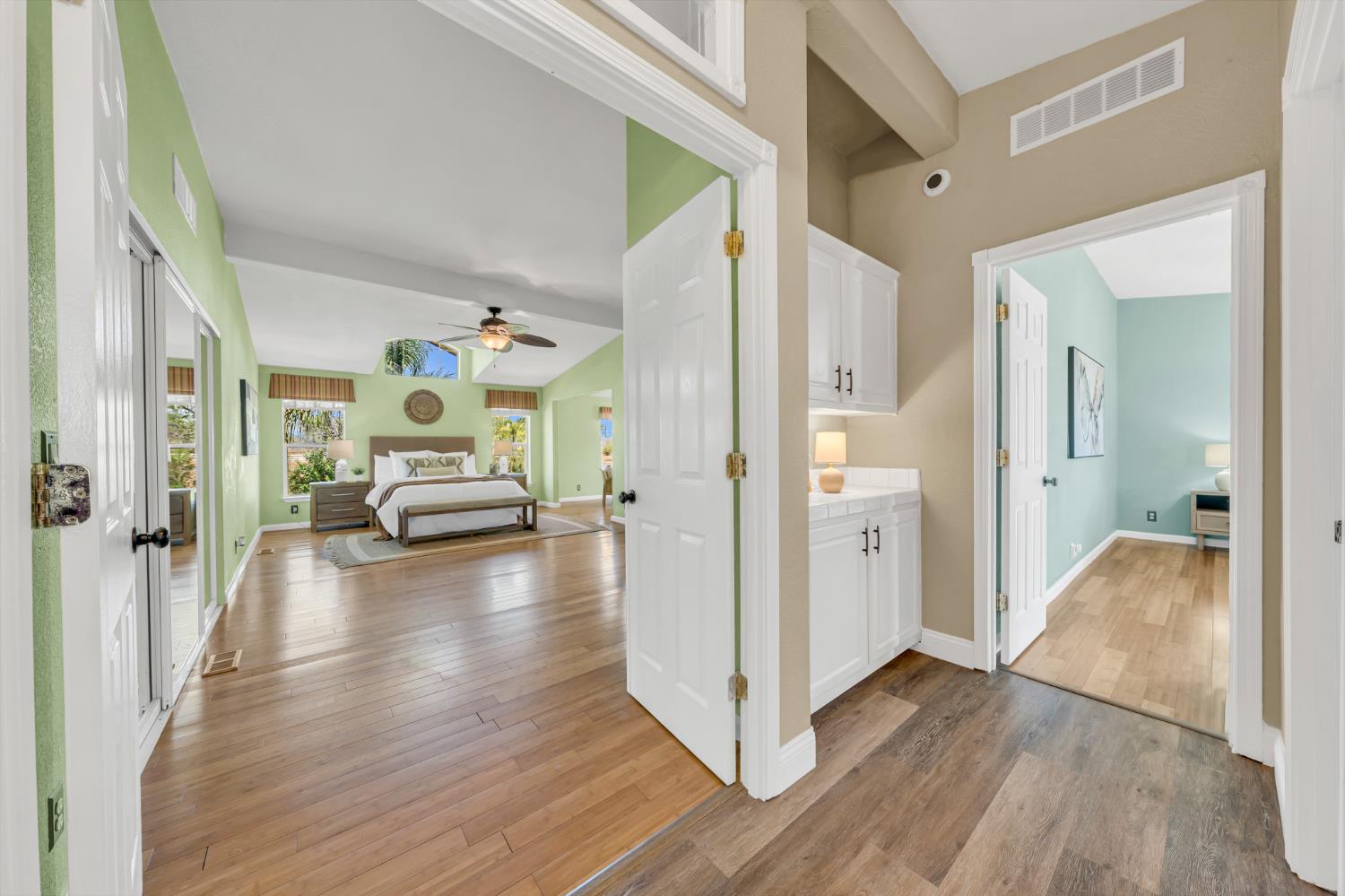 3955 Rolling Hills Road Sheridan, CA 95681 - Photo 23 of 92 Hallway looking into Main Bedroom.