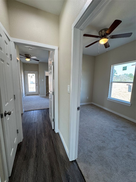 50 Westlake West Trinity, TX 75862 - Photo 16 of 23 a view of a hallway with wooden floor and closet