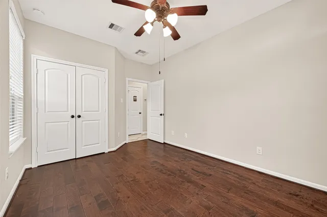 wooden floor in an empty room