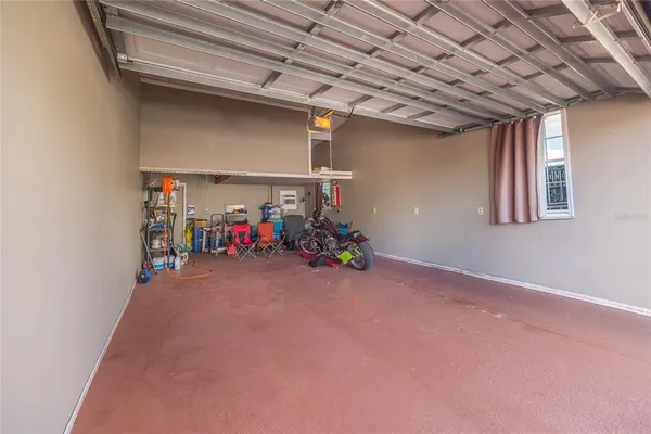 a view of a walk in balcony with seating space
