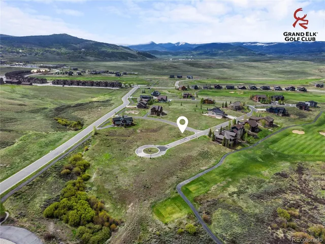 a view of a lake with a mountain