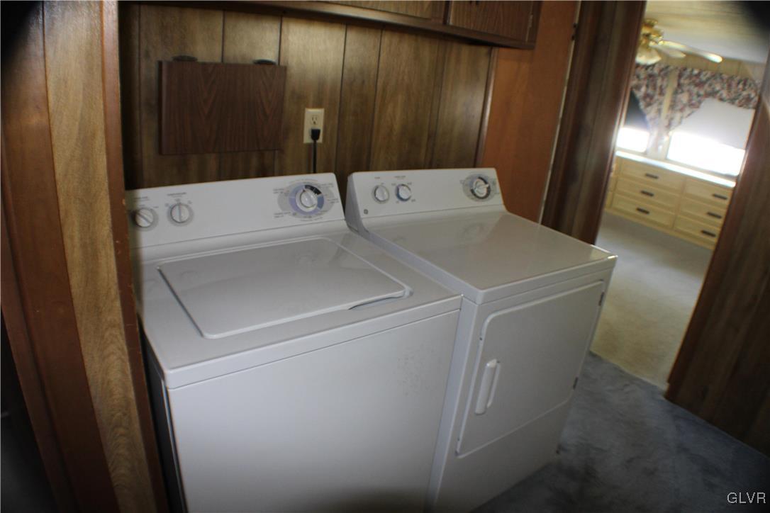 7 Springridge Road Bath, PA 18014 - Photo 11 of 17 a utility room with dryer and washer