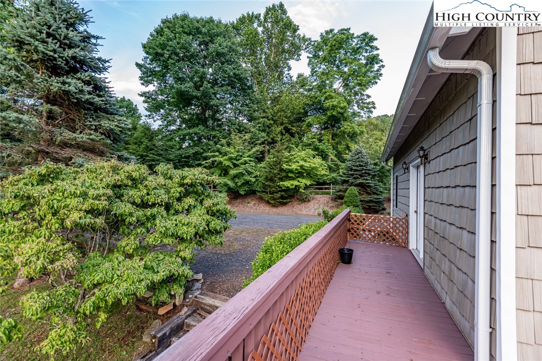 1195 Long Branch Road Lansing, NC 28643 - Photo 17 of 31 a view of balcony and yard
