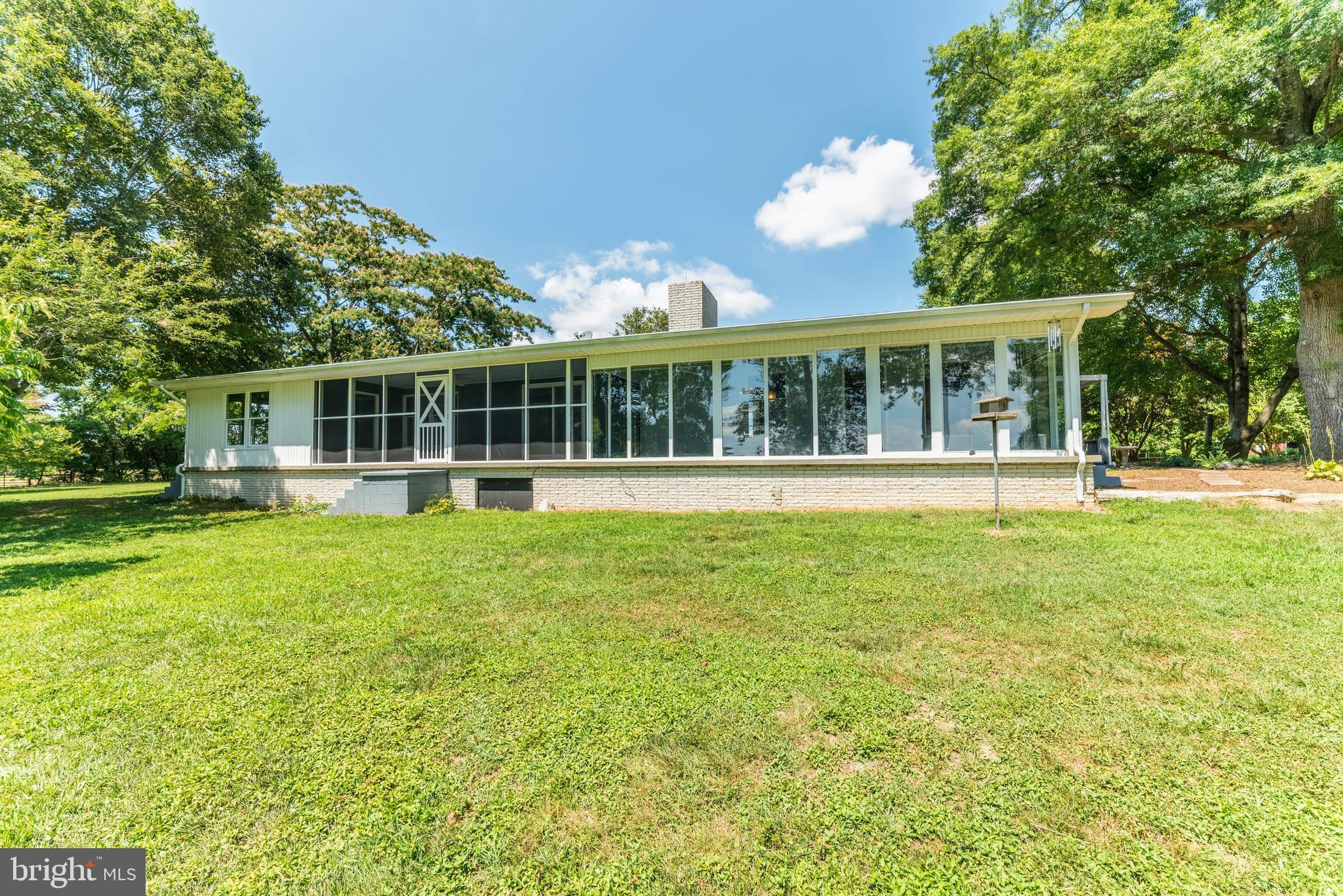 18641 Point Lookout Road Park Hall, MD 20667 - Photo 31 of 40 View of the sunroom from the rear