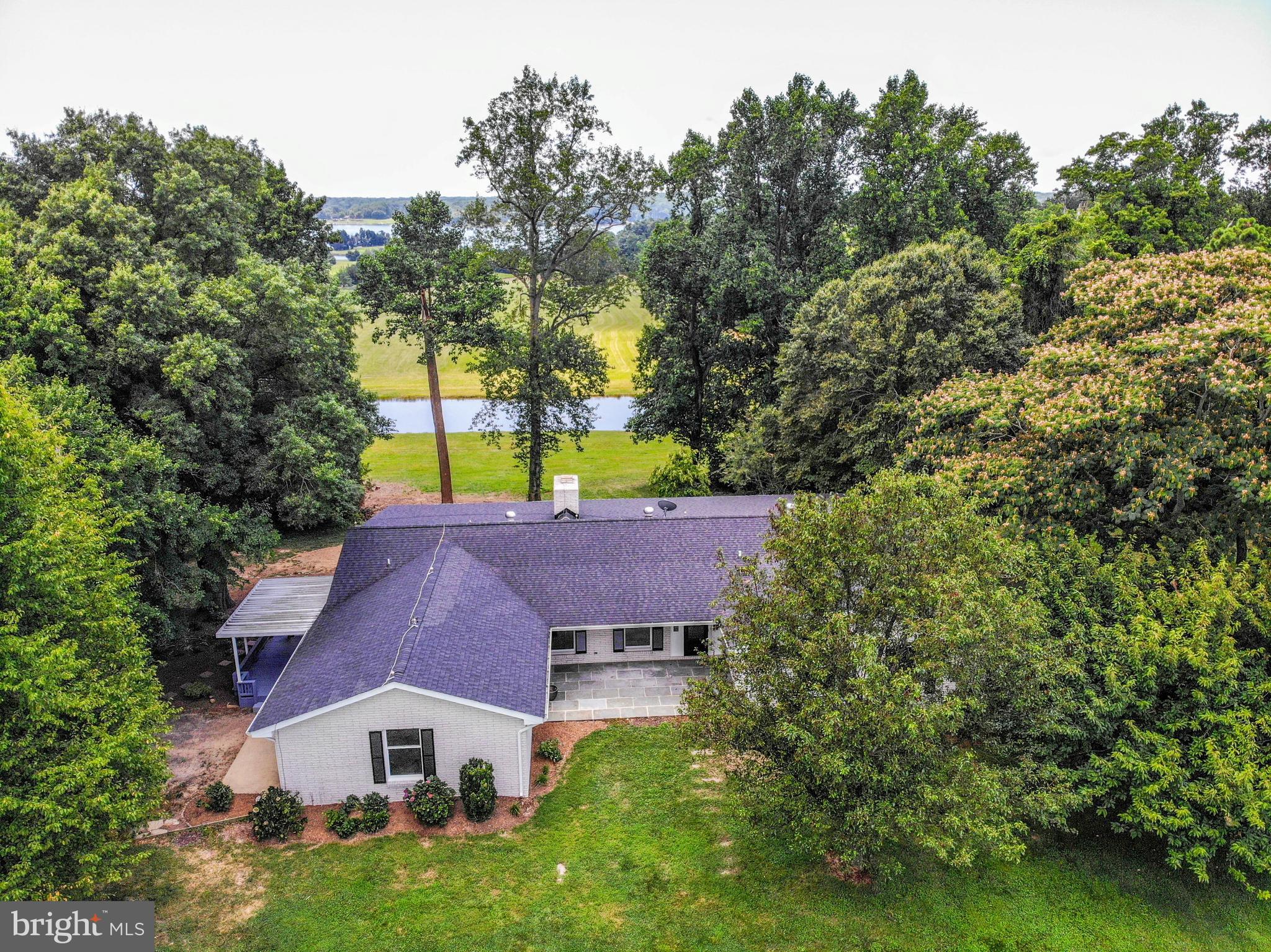 18641 Point Lookout Road Park Hall, MD 20667 - Photo 33 of 40 Aerial view of the property