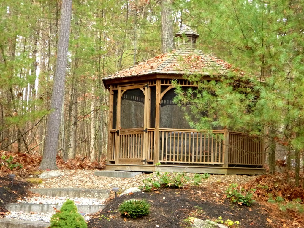 175 Robinson Road Boxborough, MA 01719 - Photo 29 of 30 a view of a house with a yard