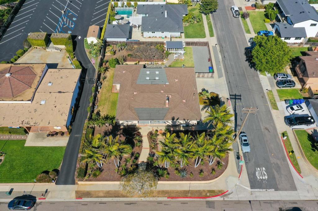 3326 Monroe Street Carlsbad, CA 92008 - Photo 44 of 63 an aerial view of a house with a garden