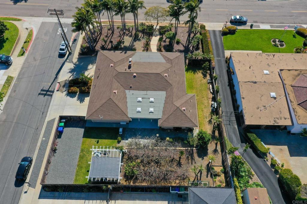 3326 Monroe Street Carlsbad, CA 92008 - Photo 48 of 63 an aerial view of a house with a swimming pool