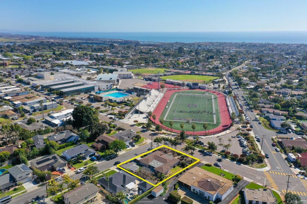 3326 Monroe Street Carlsbad, CA 92008 - Photo 54 of 63 an aerial view of residential houses with outdoor space