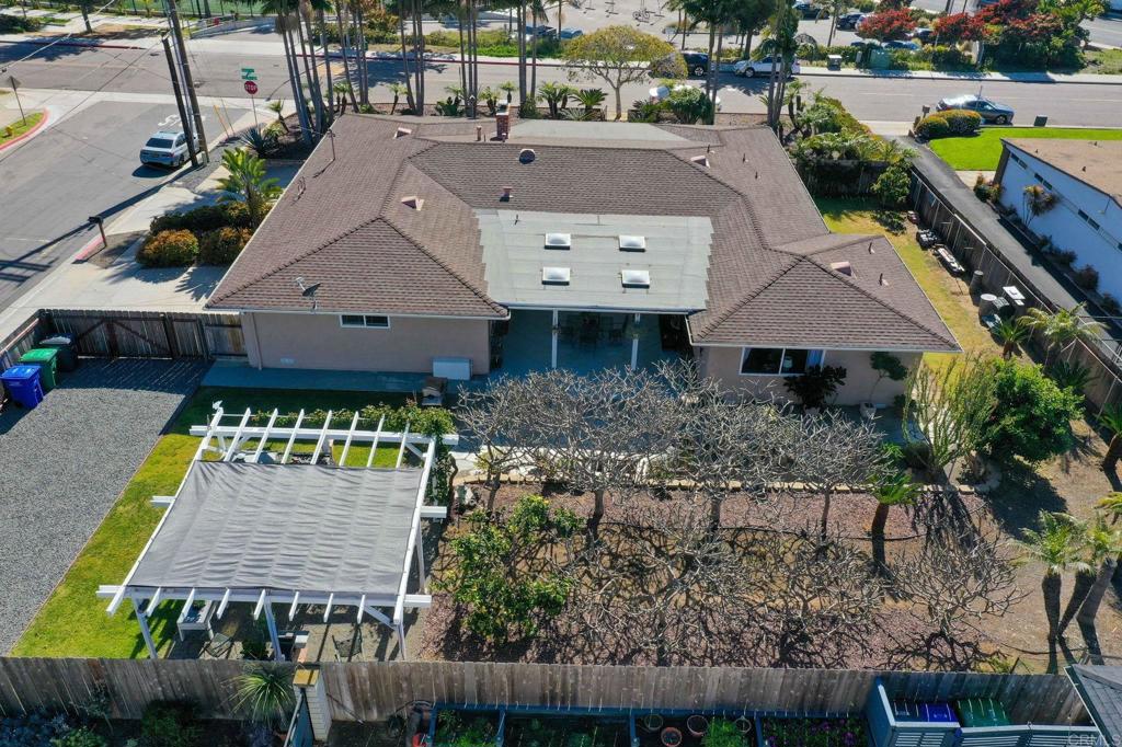 3326 Monroe Street Carlsbad, CA 92008 - Photo 59 of 63 an aerial view of a house with swimming pool and outdoor seating