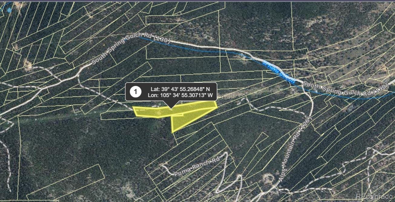 1 South Spring Gulch Road Idaho Springs, CO 80452 - Photo 4 of 10 a view of a tennis court