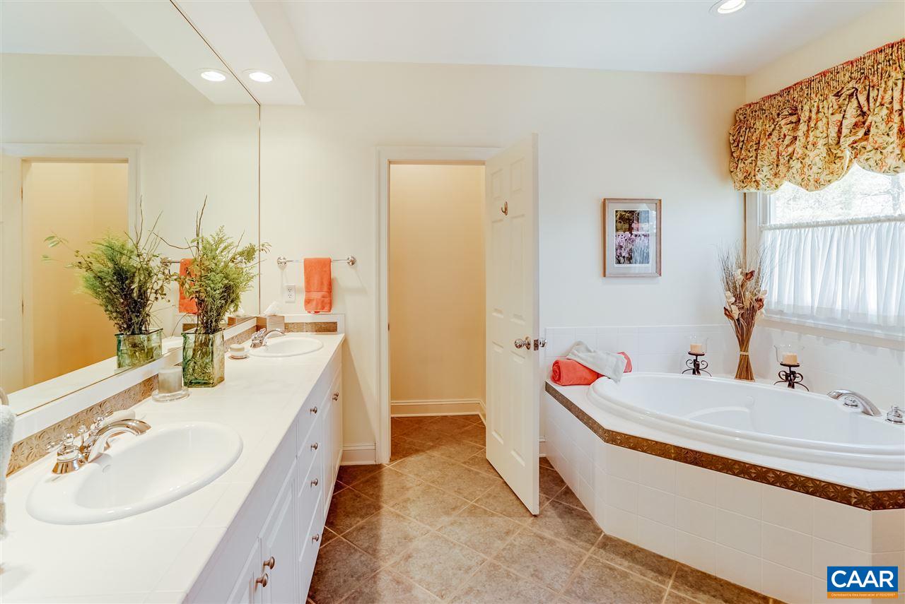 3159 Darby Road Keswick, VA 22947 - Photo 26 of 50 a bathroom with a tub sink and mirror