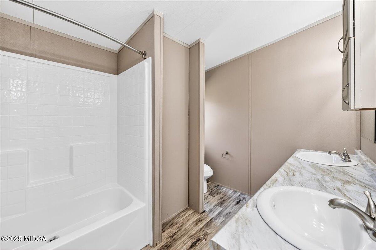 167 Mountain Springs Church Road Macon, GA 31217 - Photo 19 of 32 a bathroom with a sink and a vanity