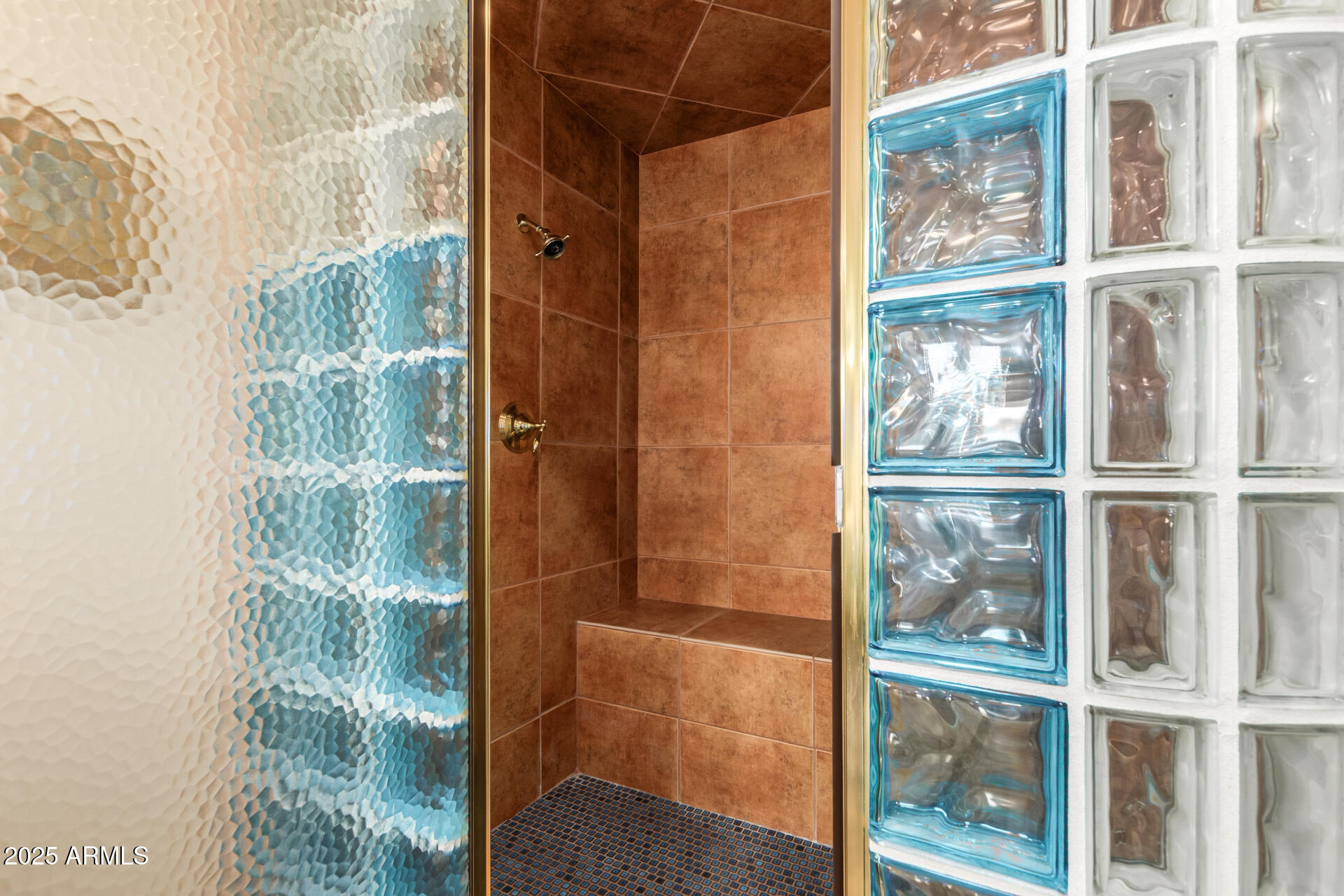 6419 East Cactus Road Scottsdale, AZ 85254 - Photo 19 of 38 a bathroom with a glass shower door