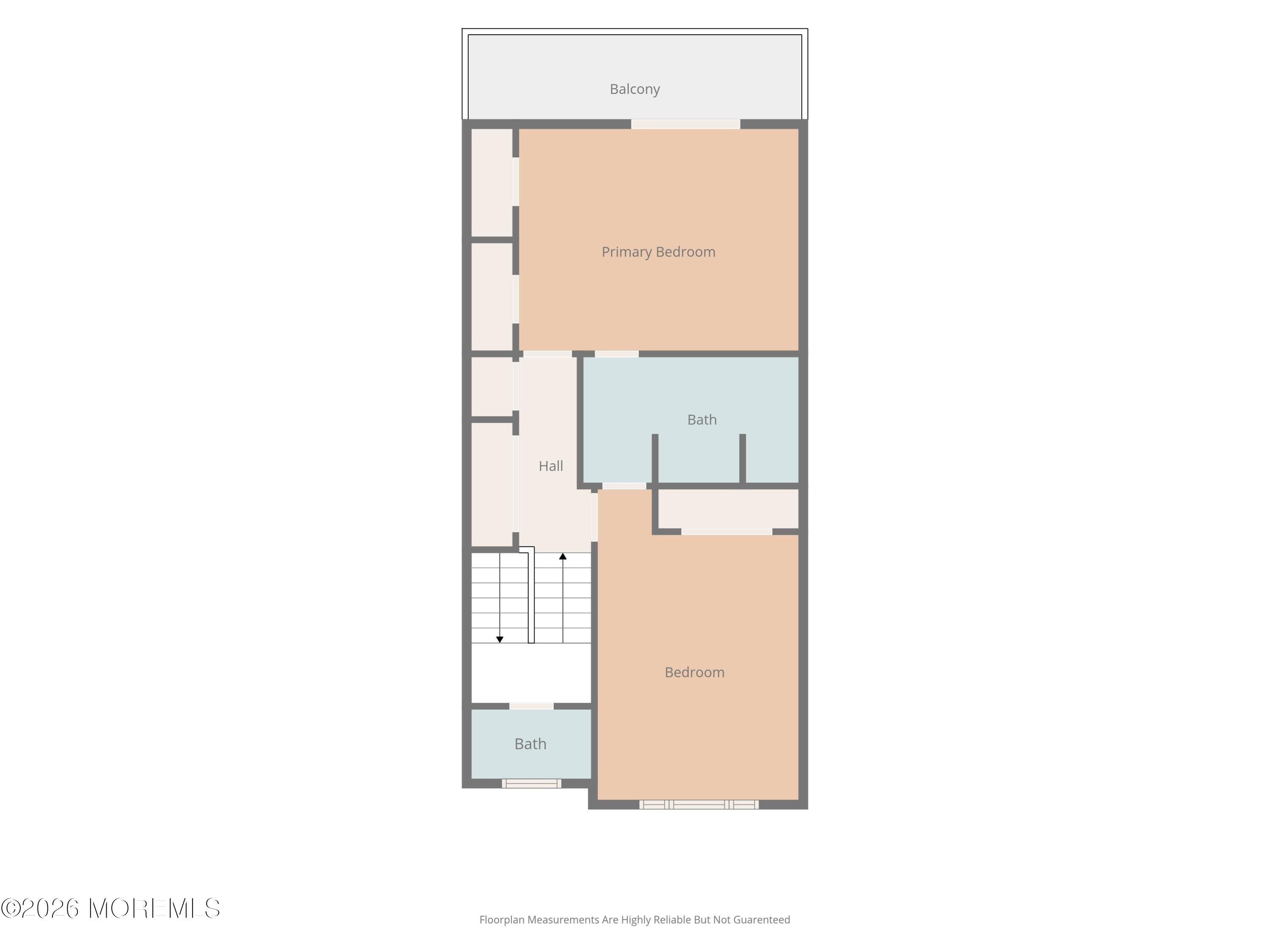 5 Island View Way, Unit 2 Sea Bright, NJ 07760 - Photo 19 of 20 Floorplan 2nd Floor