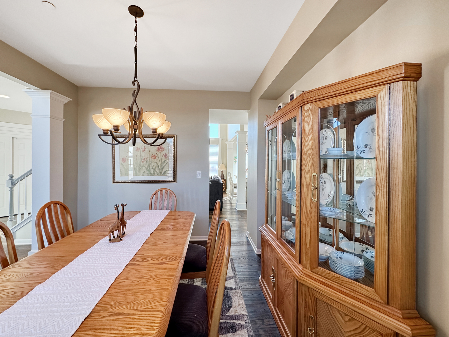 2823 Windham Point Dundee, IL 60118 - Photo 8 of 38 a view of a living room and chandelier