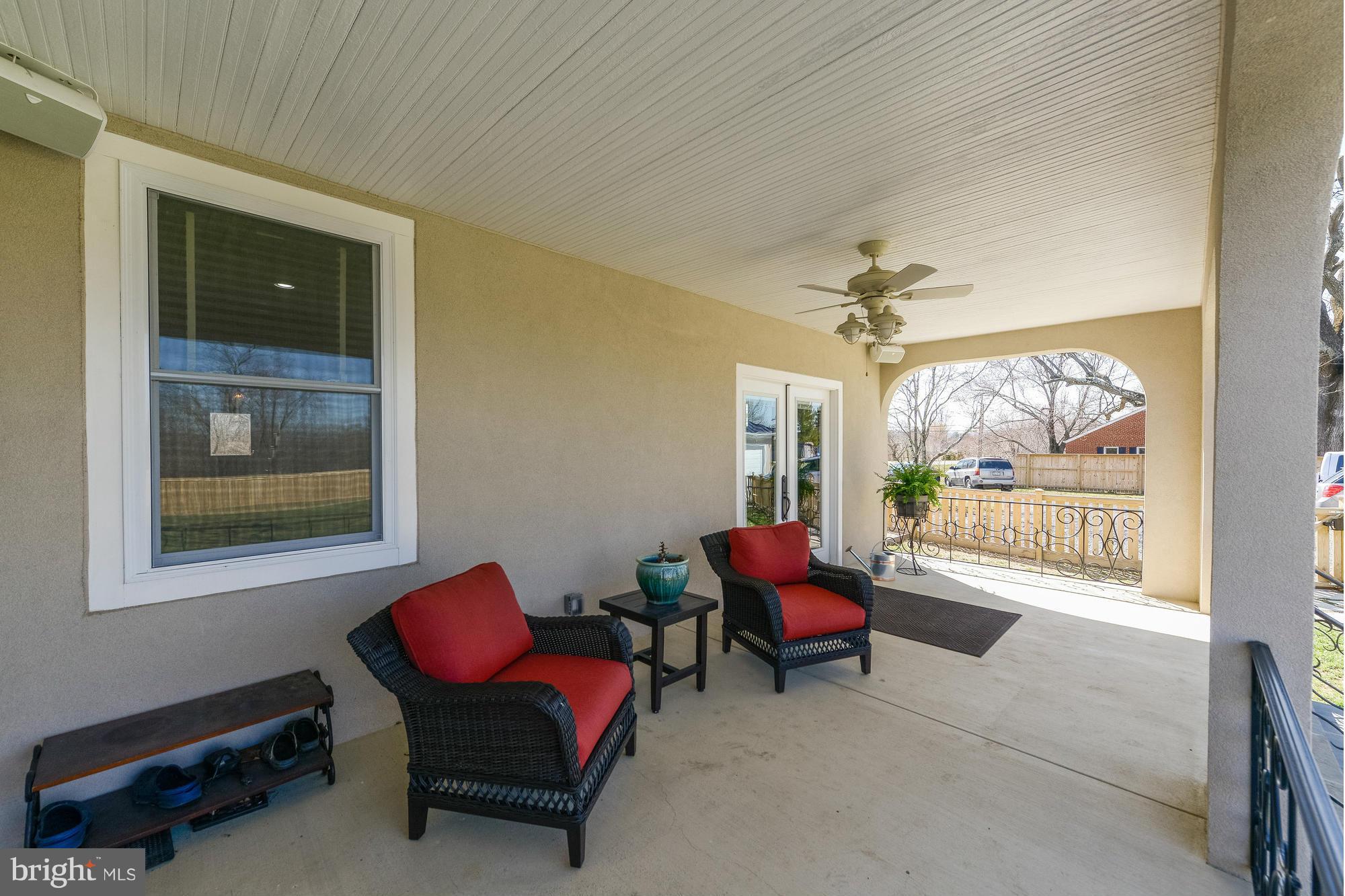 4048 Rectortown Road Marshall, VA 20115 - Photo 6 of 30 a living room with furniture and a floor to ceiling window