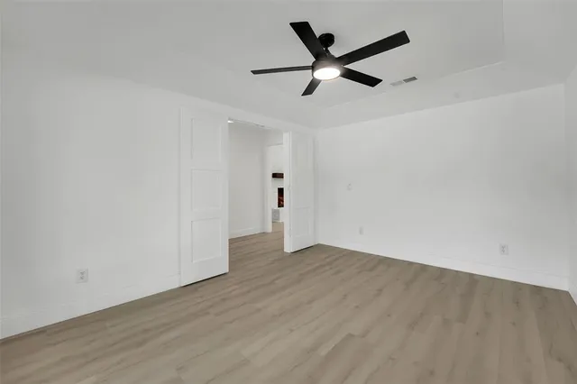 wooden floor in an empty room