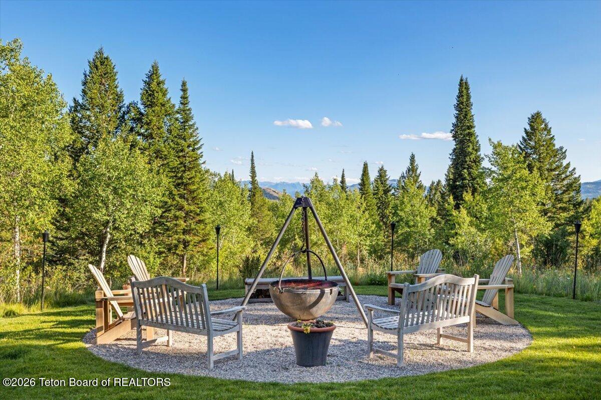 2465 North Fish Creek Road Wilson, WY 83014 - Photo 51 of 53 Firepit