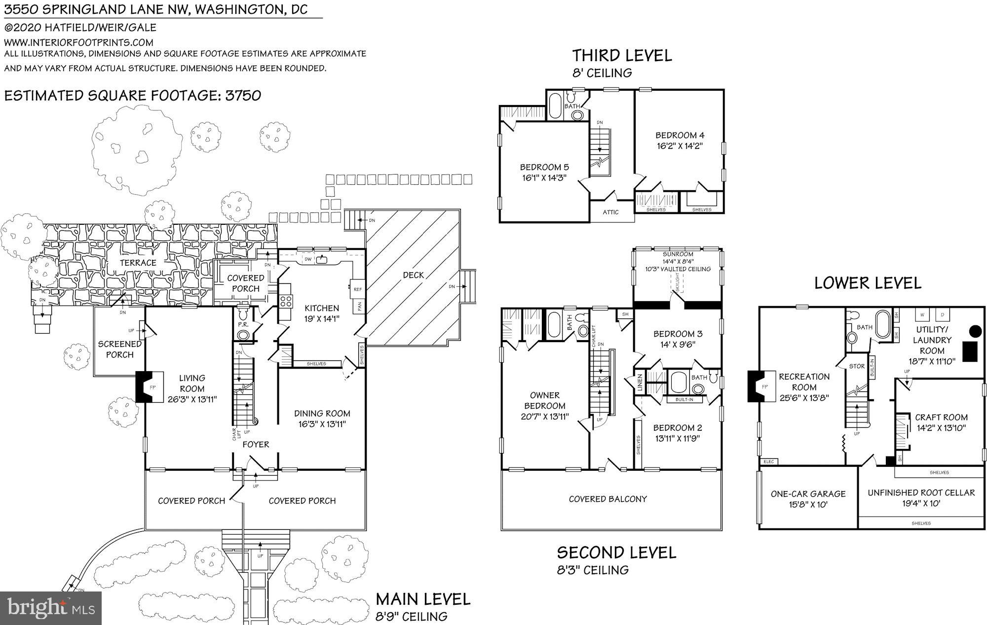 3550 Springland Lane Northwest Washington, DC 20008 - Photo 18 of 18 Floorplan