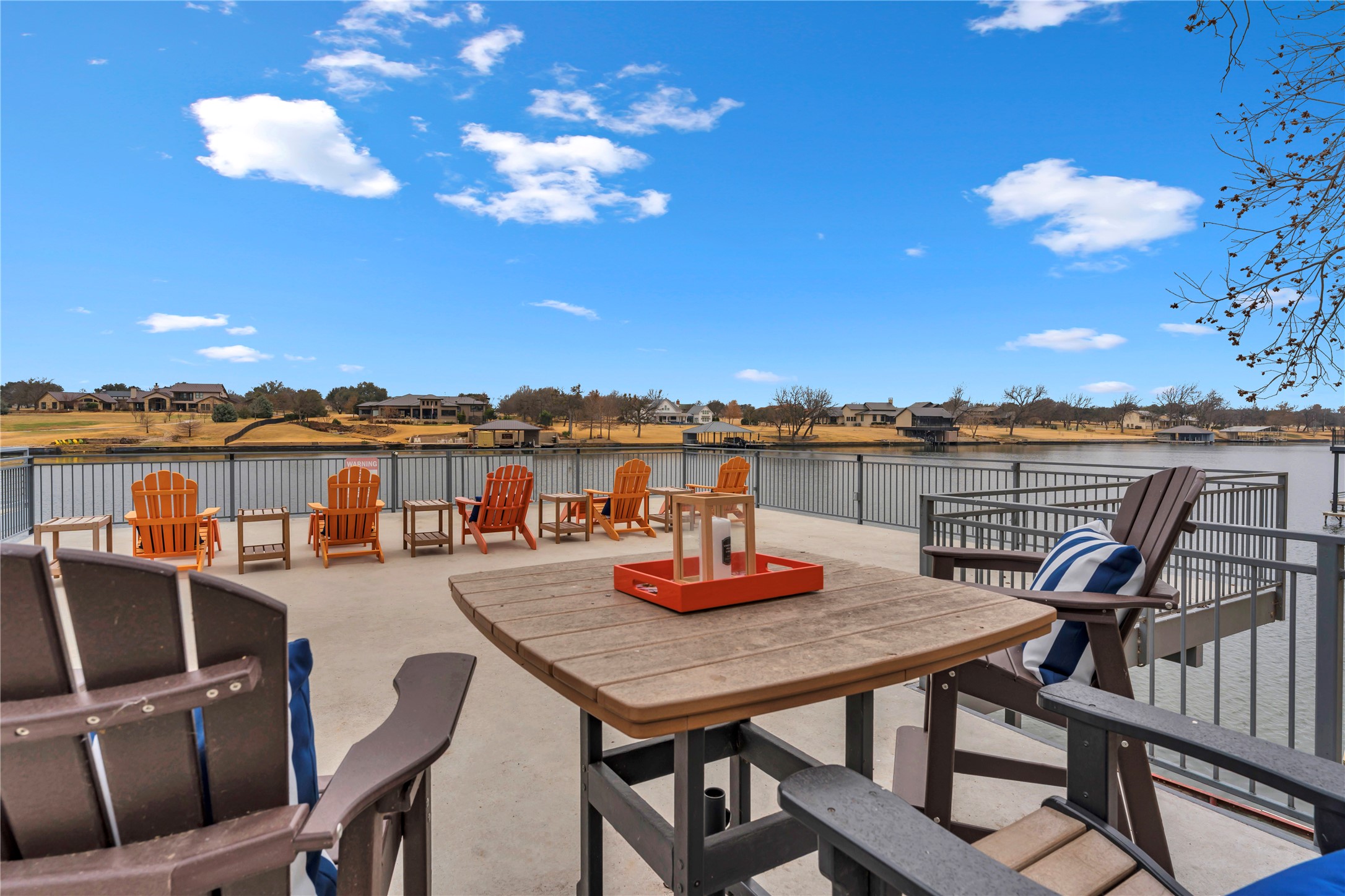 525 Ellen Williams Loop Kingsland, TX 78639 - Photo 18 of 36 a view of a balcony with furniture