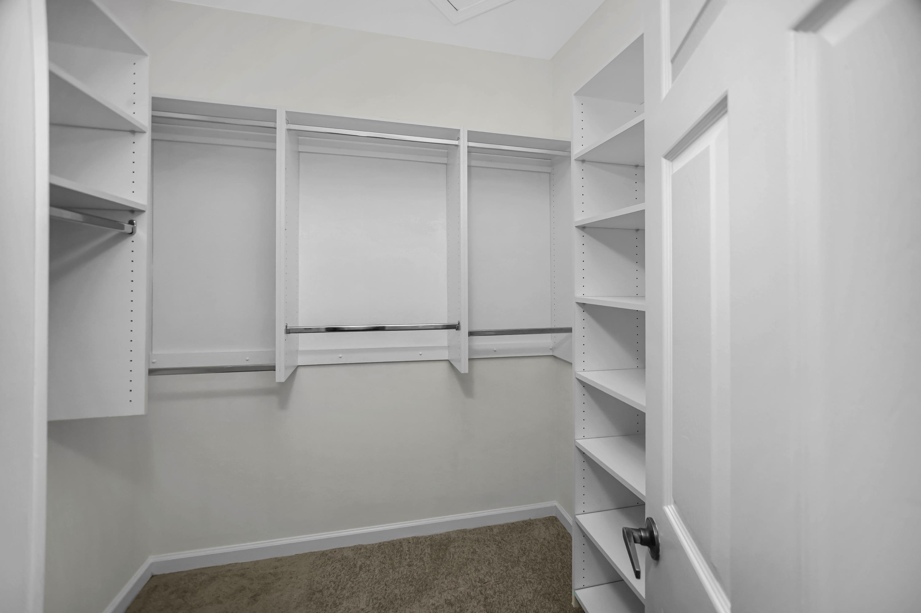 3327 Haley Pointe Road, Unit 3327 St. Augustine, FL 32084 - Photo 14 of 27 a view of an empty walk in closet