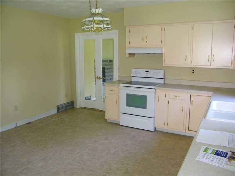 427 Blackhawk Road Beaver Falls, PA 15010 - Photo 6 of 19 Kitchen. Another view of teh kitchen with french doors leading to the dining room