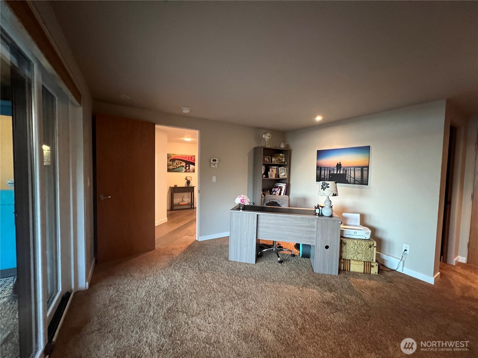 19605 Military Road South SeaTac, WA 98188 - Photo 27 of 40 a view of a workspace with furniture and a window