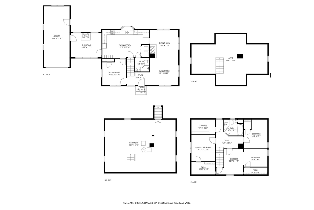 102 Elm Street Buckland, MA 01370 - Photo 31 of 35 a picture of floor plan