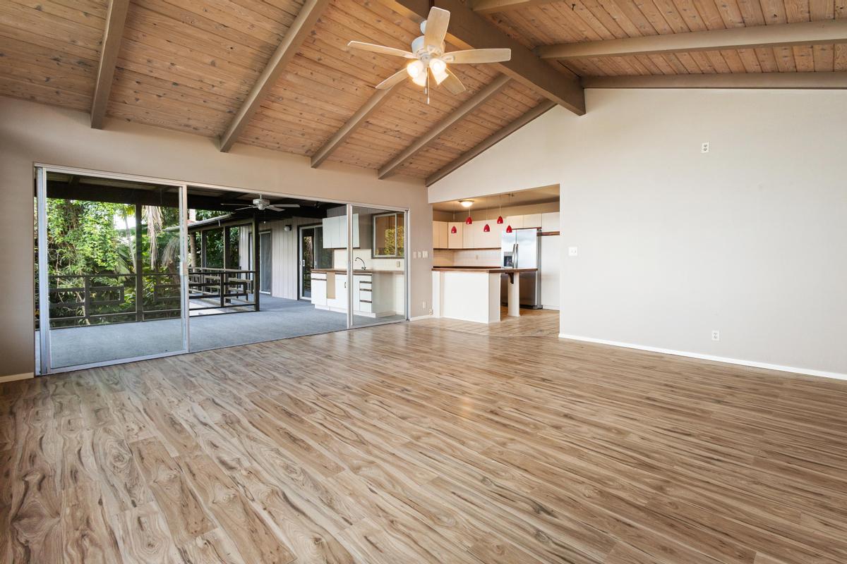 77-6484 Ono Road Kailua-Kona, HI 96740 - Photo 10 of 29 a view of a room with wooden floor