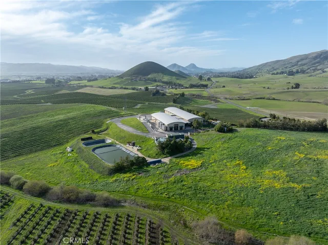 a garden with lake view