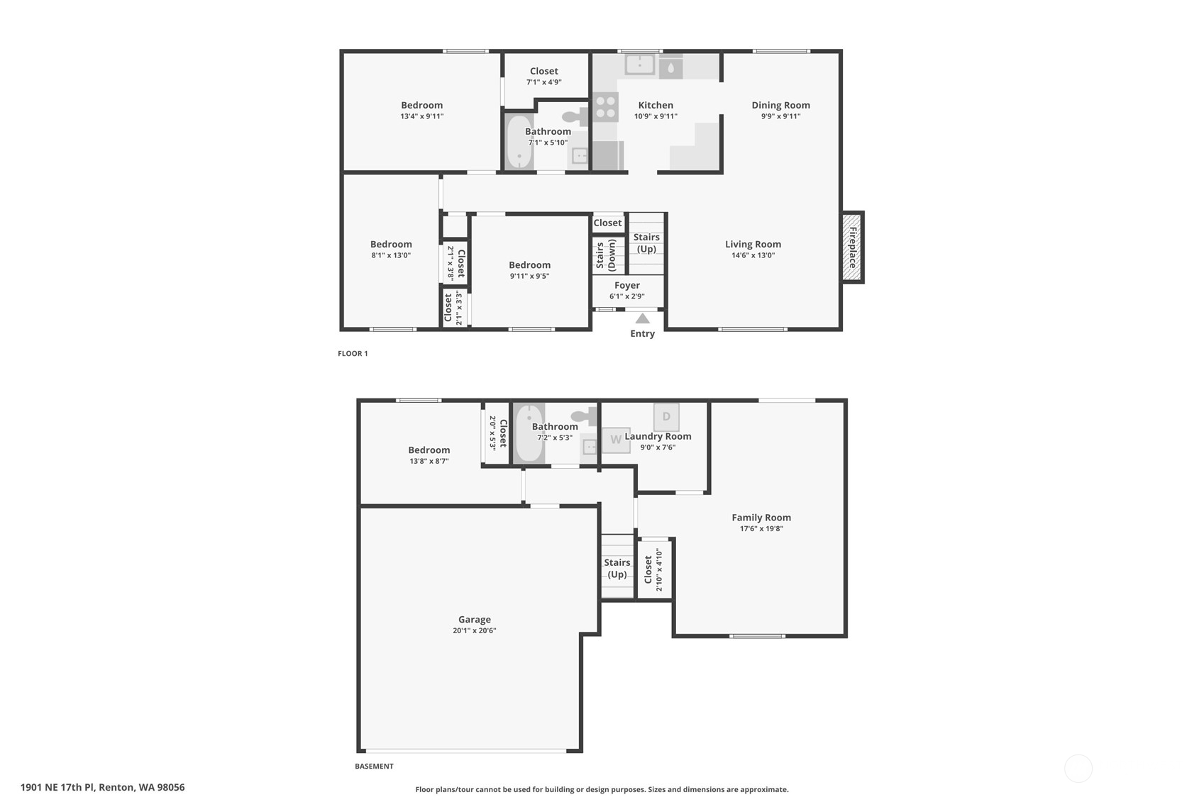 1901 Northeast 17th Place Renton, WA 98056 - Photo 40 of 40 a picture of a room with a cabinet