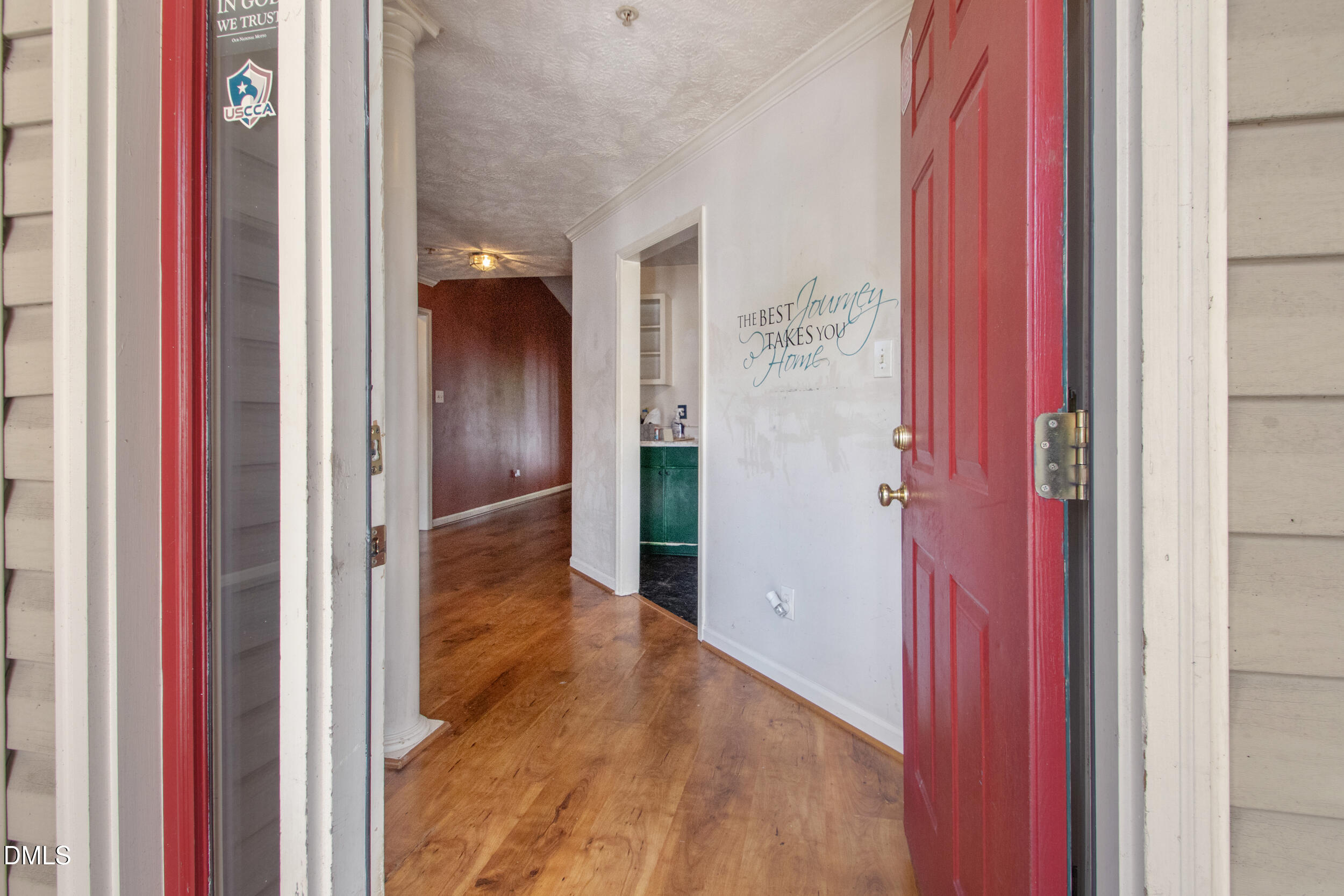 340 Bubble Creek Court, Unit 11 Fayetteville, NC 28311 - Photo 3 of 28 a view of a bathroom from a hallway