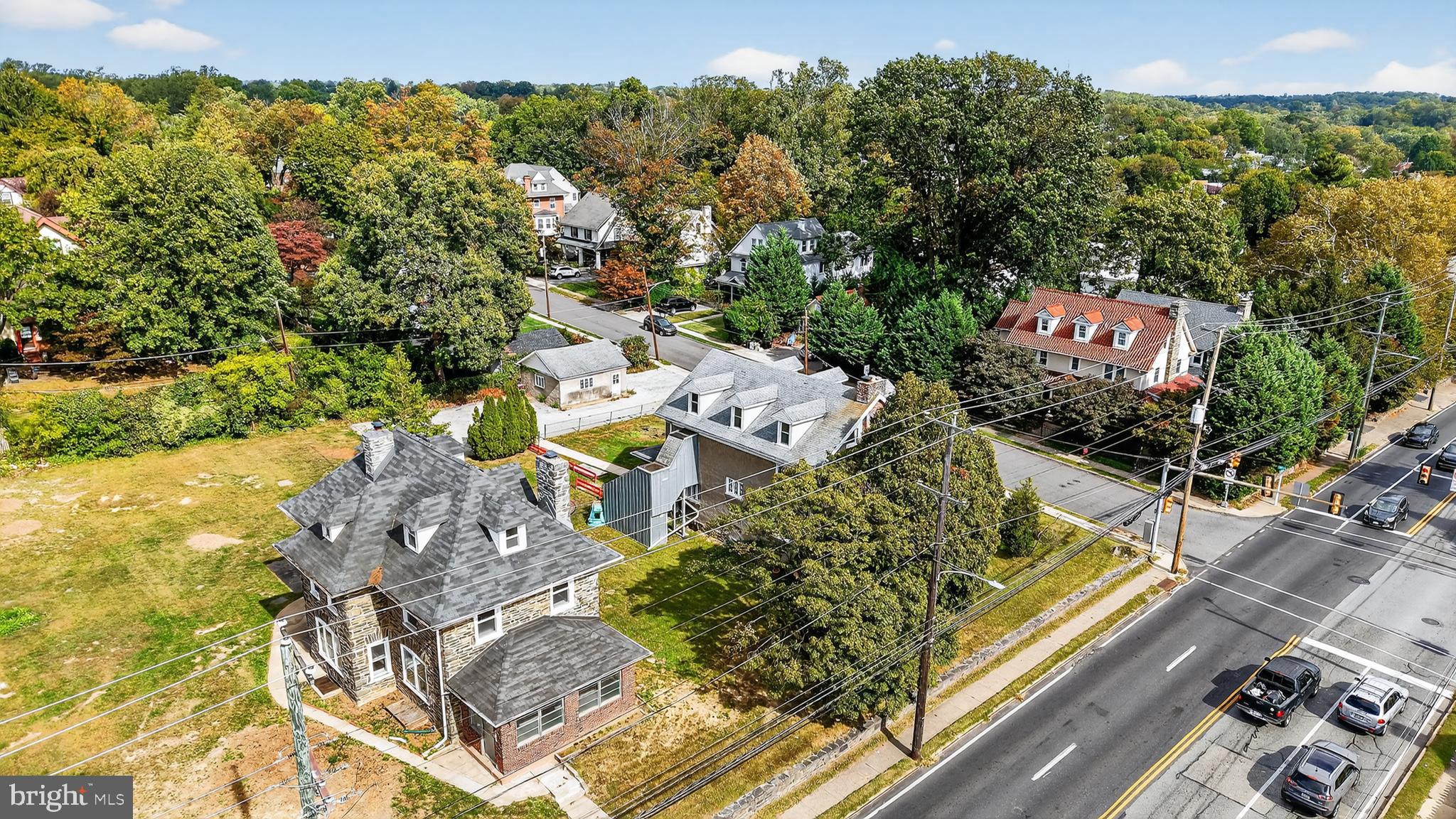 223 East Park Road Havertown, PA 19083 - Photo 14 of 43 an aerial view of residential houses with outdoor space